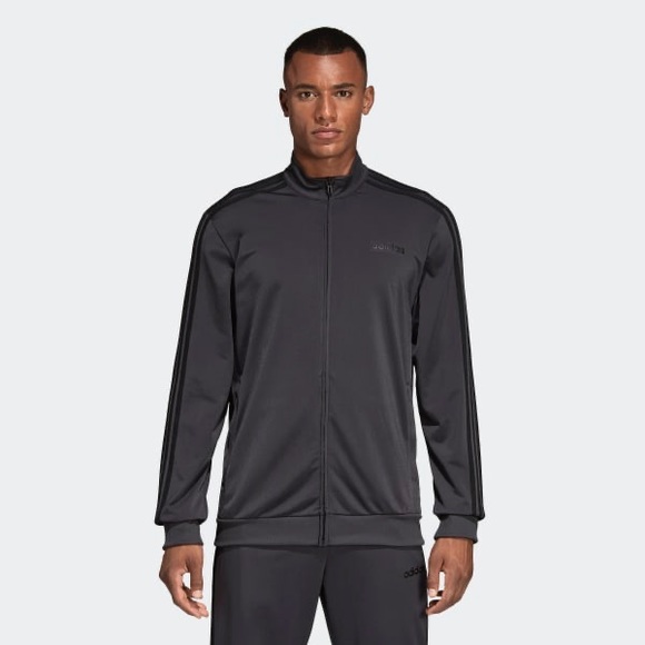 adidas Other - NWT Adidas Gray 3-Stripes Tricot Track Jacket, M